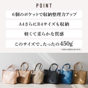トートバッグ レディース ポケット 大 ショル...の詳細画像3