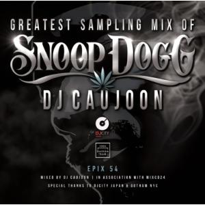 【300円】スヌープドッグ サンプリング ネタ物 DJコージュン  MixCD Epix 54 -Greatest Sampling Mix Of Snoop Dogg- / DJ Caujoon[M便 2/12]｜mixcd24