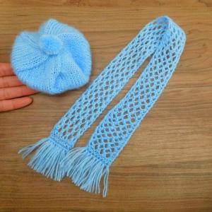 人形用 チェック ウール ロングコート 人形用コート ドール ドール用