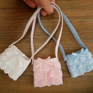 人形用 ショルダーバッグ ピンク ドール ドール用 ミニバッグ