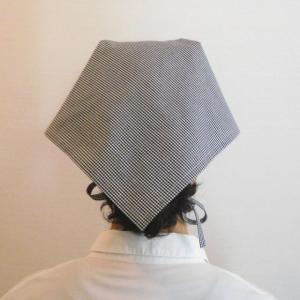 大人用 三角巾 黒 ギンガムチェック 大人用三...の詳細画像4