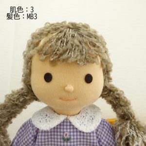手作り 布製 人形 女の子 着せ替え スモッキ...の詳細画像2