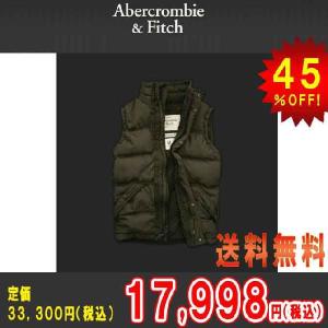 アバクロ メンズ Abercrombie＆Fitch 正規品 アウター SUMMIT ROCK VEST オリーブ｜mixon