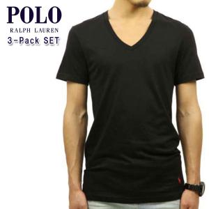 ポロ ラルフローレン Tシャツ 正規品 POLO RALPH LAUREN 半袖Tシャツ VネックTシャツ アンダーウェア 3 PACK P3 CLASSIF FIT V-NECKS T-SHIRT NCVNP3 PBD｜mixon