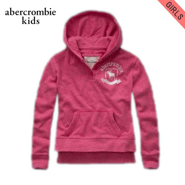 アバクロ パーカー キッズ AbercrombieKids 正規品 子供服 ガールズ プルオーバー ...