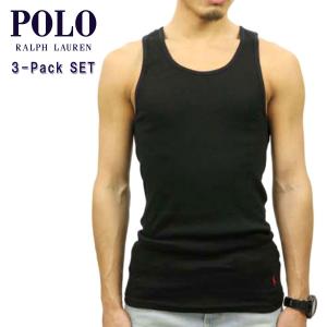 ポロ ラルフローレン POLO RALPH LAUREN 正規品 メンズ アンダーウェア タンクトップ 3 PACK P3 CLASSIC FIT TANKS NCTKP3 PBD｜mixon