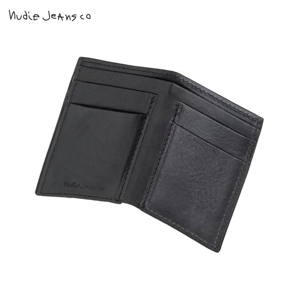 ヌーディージーンズ 財布 正規販売店 HAGDAHL WALLET SADDLE LEATHER B...