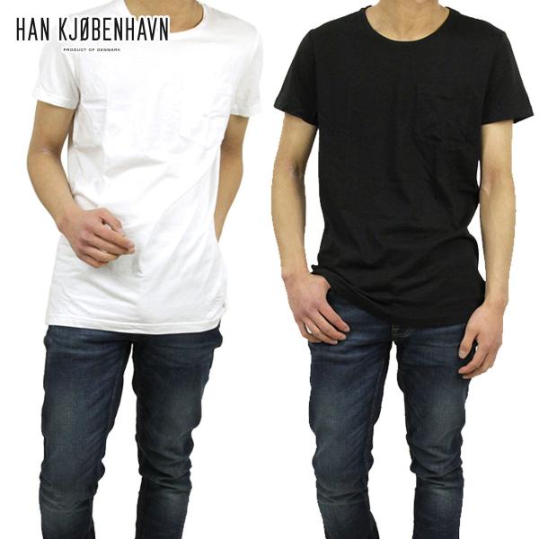 ハン HAN KJOBENHAVN メンズ 2パック半袖ポケットTシャツ 2 PACK TEE BL...