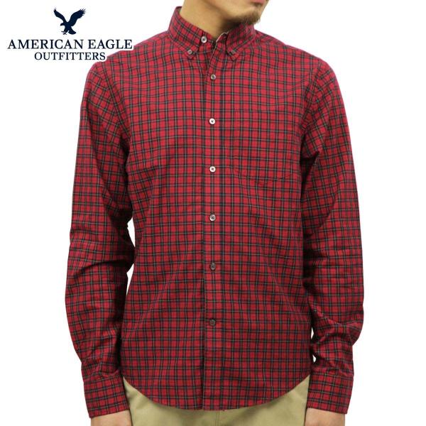 アメリカンイーグル AMERICAN EAGLE 正規品 メンズ ウエスタンシャツ AE Plaid...