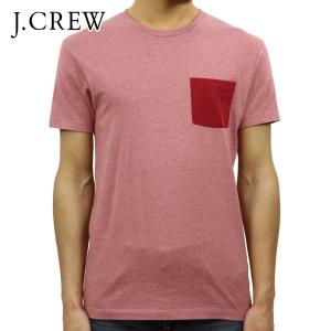 20%OFFクーポンセール 【利用期間 8/14 0:00〜8/16 23:59】 ジェイクルー Tシャツ 正規品 J.CREW 半袖Tシャツ SLIM CONTRAST-POCKET TEE