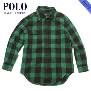 ポロ ラルフローレンキッズ POLO RALPH LAUREN CHILDREN 正規品 子供服 ボーイズ 長袖シャツ S