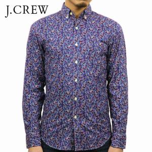 ジェイクルー シャツ メンズ 正規品 J.CREW 長袖シャツ WASHED SHIRT IN MULTIFLORAL 父の日 プレゼント ラッピング｜mixon