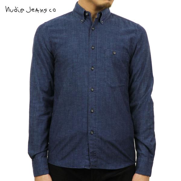 ヌーディージーンズ シャツ メンズ Nudie Jeans 長袖 Stanley 140277 30...