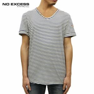 ノーエクセス NO EXCESS 正規品 メンズ 半袖Tシャツ T-shirt s/sl , Round V-Neck, 父の日 プレゼント ラッピング｜mixon