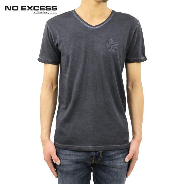 ノーエクセス Tシャツ 正規販売店 NO EXCESS 半袖Tシャツ VネックTシャツ シャツ T-...