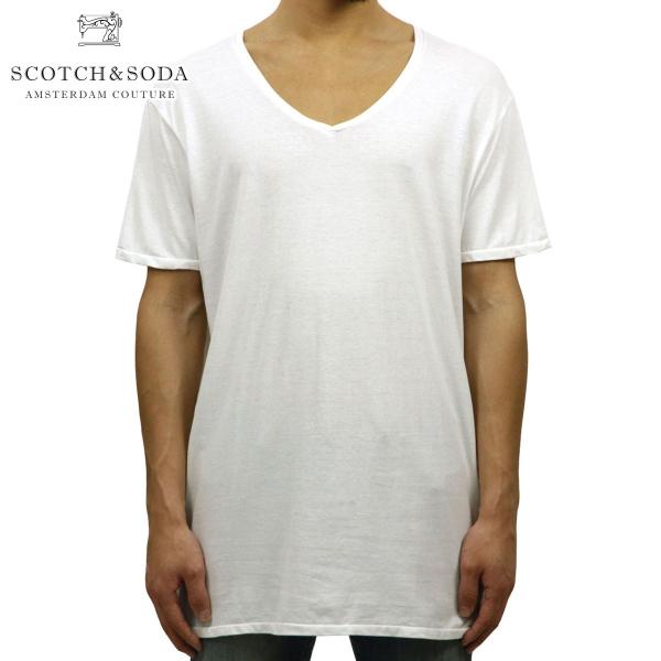 スコッチアンドソーダ Tシャツ メンズ 正規販売店 半袖Vネック SHORTSLEEVE V-NEC...