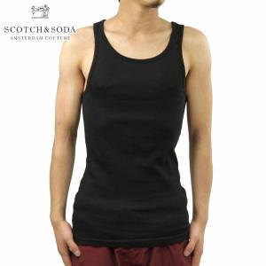 【ストアポイント10倍 5/18 0:00〜5/19 23:59】 スコッチアンドソーダ タンクトップ メンズ SCOTCH＆SODA 正規販売店 Classic rib jersey si｜mixon