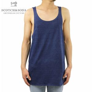 スコッチアンドソーダ タンクトップ メンズ SCOTCH＆SODA 正規販売店 Retro surf singlet 13 父の日 プレゼント ラッピング