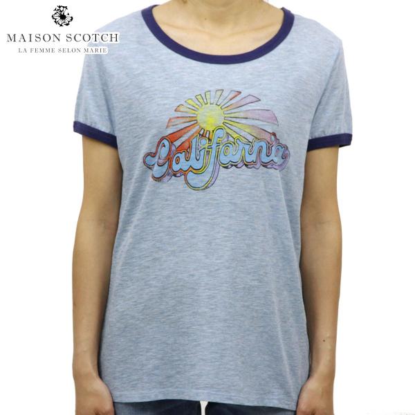 メゾンスコッチ MAISON SCOTCH 正規販売店 レディース 半袖Tシャツ Vintage i...