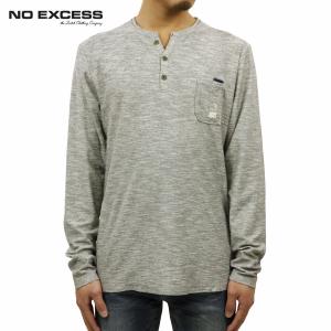 ノーエクセス ロンT メンズ 正規販売店 NO EXCESS 長袖Tシャツ DOUBLE Y-NECK STRIPE LONG SLEEVE TEE 父の日 プレゼント ラッピング｜mixon