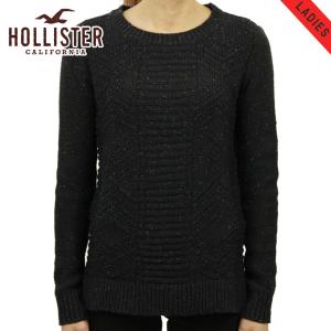 ホリスター レディース HOLLISTER 正規品 セーター Textured-Stitch Crew Sweater 3｜mixon