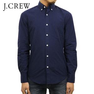 ジェイクルー シャツ メンズ 正規品 J.CREW 長袖シャツ WASHED SHIRT IN MINI-GINGHAM b863 父の日 プレゼント ラッピング｜mixon