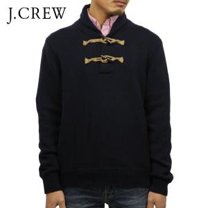 【ボーナスストア 誰でも+5% 4/25 0:00〜4/25 23:59】 ジェイクルー セーター メンズ 正規品 J.CREW TOGGLE SHAWL-COLLAR POPOVER SWEATE｜mixon