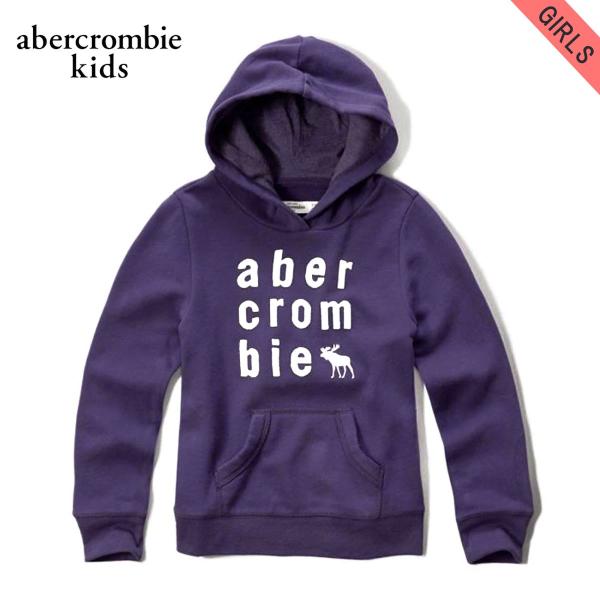 アバクロ パーカー キッズ AbercrombieKids 正規品 子供服 ガールズ appliqu...