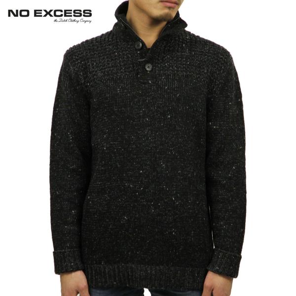 ノーエクセス NO EXCESS 正規品 メンズ セーター Half Button Zip Pull...