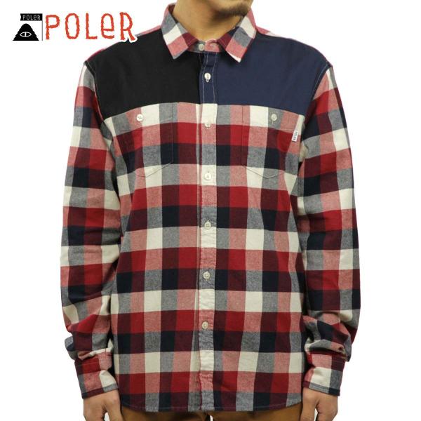 ポーラー シャツ メンズ 正規販売店 POLER 長袖シャツ MEN’S BUFFALO PILE ...