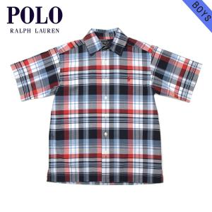 【ボーナスストア 誰でも+5% 5/25 0:00〜5/26 23:59】 ポロ ラルフローレンキッズ POLO RALPH LAUREN CHILDREN 正規品 子供服 ボーイズ 半袖シャツ C｜mixon