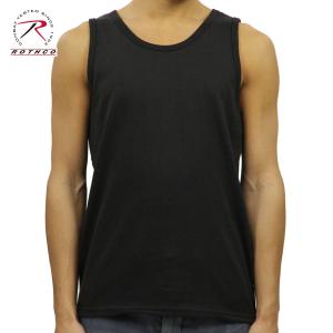 【ボーナスストア 誰でも+5% 6/1 0:00〜6/2 23:59】 ロスコ タンクトップ メンズ 正規品 ROTHCO TANK TOP 6602 BLACK 父の日 プレゼント ラッピング｜mixon