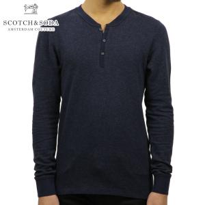 スコッチアンドソーダ ロンT メンズ 正規販売店 SCOTCH＆SODA 長袖Tシャツ Home Alone Long Sleeve Grandad 132323 5I D00S20｜mixon