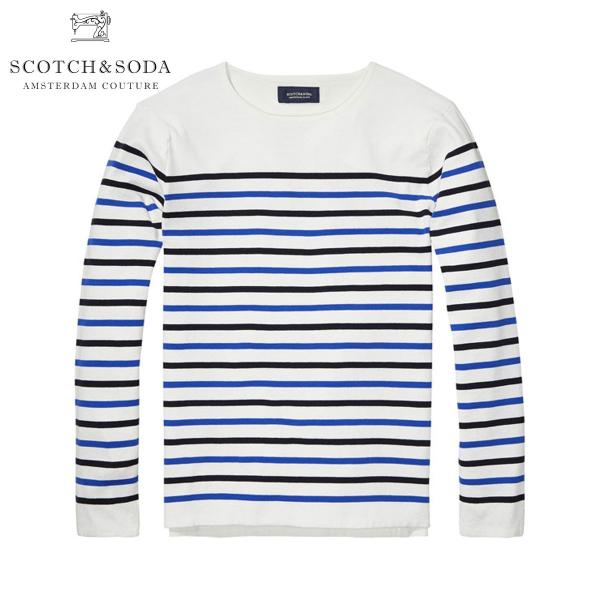 スコッチアンドソーダ セーター メンズ SCOTCH＆SODA 正規販売店 Uni Blauw Br...