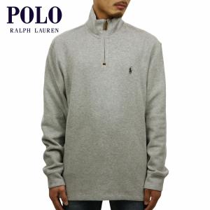 5%OFFクーポンセール 【利用期間 5/11 0:00〜5/12 23:59】 ポロ ラルフローレン セーター メンズ 正規品 POLO RALPH LAUREN HALF-ZIP COTTON FLEECE｜mixon