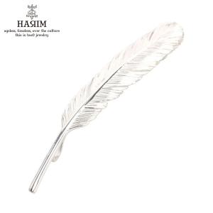 ハリム HARIM ペンダントトップ（チェーン別売り） HARIM FEATHER RIGHT L HRT003 WH/OX SILVER 925｜mixon