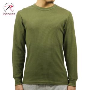 【ボーナスストア 誰でも+5% 6/1 0:00〜6/2 23:59】 ロスコ ロンT メンズ 正規品 ROTHCO 長袖Tシャツ ROTHCO THERMAL KNIT 父の日 プレゼント ラッピング｜mixon