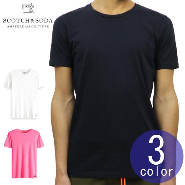 スコッチアンドソーダ Tシャツ メンズ 正規販売店 SCOTCH＆SODA 半袖Tシャツ クルーネッ...