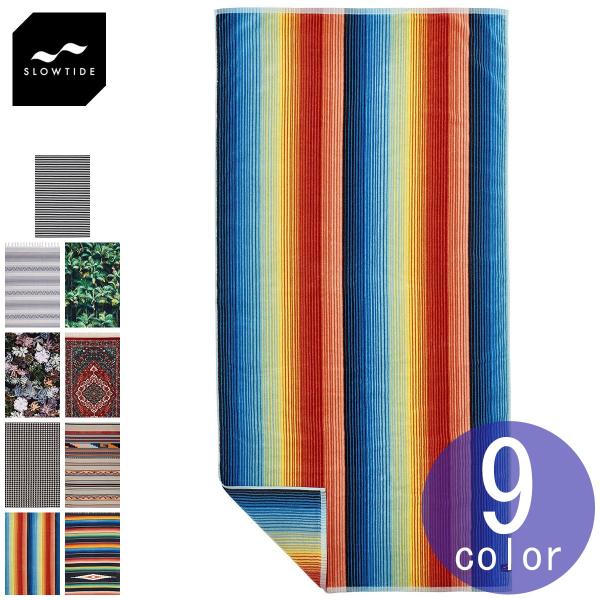 スロウタイド SLOWTIDE 正規品 バスタオル BEACH TOWEL バレンタイン プレゼント...