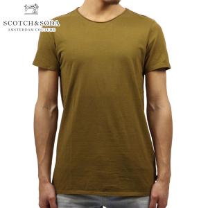 スコッチアンドソーダ Tシャツ メンズ SCOTCH＆SODA 正規販売店 半袖 CLASSIC CREWNECK TEE 父の日 プレゼント ラッピング｜mixon