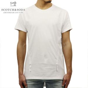 スコッチアンドソーダ Tシャツ メンズ SCOTCH＆SODA 正規販売店 半袖 GARMENT DYED CREWNEC｜mixon