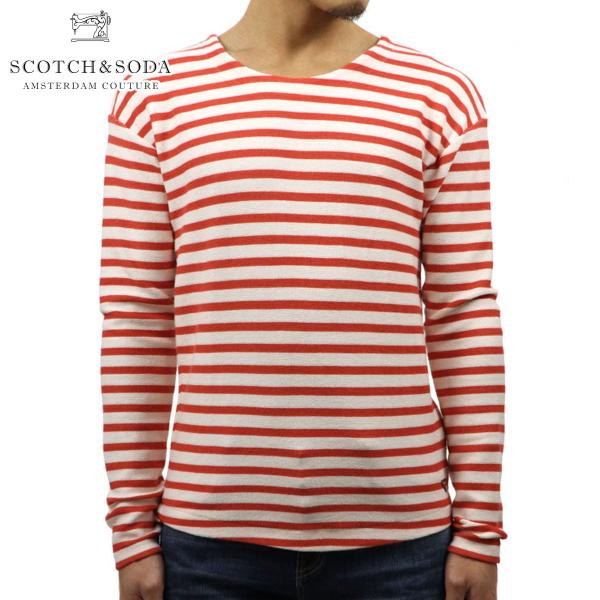 スコッチアンドソーダ ロンT メンズ 正規販売店 SCOTCH＆SODA 長袖Tシャツ STRIPE...