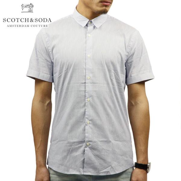 スコッチアンドソーダ シャツ メンズ SCOTCH＆SODA 正規販売店 半袖ドレス CLASSIC...