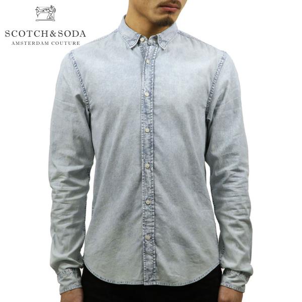 スコッチアンドソーダ シャツ メンズ SCOTCH＆SODA 正規販売店 長袖 CLASSIC DE...