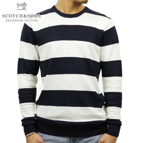 スコッチアンドソーダ セーター メンズ SCOTCH＆SODA 正規販売店 COTTON-LINEN...