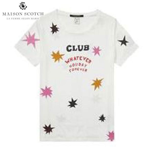 メゾンスコッチ MAISON SCOTCH 正規販売店 レディース 半袖Tシャツ VARIOUS F...