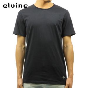 エルバイン elvine 正規販売店 メンズ 半袖Tシャツ BASIC REGULAR FIT CREW NECK TEE DARK NAVY 1100 240｜mixon
