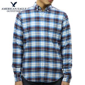 20%OFFセール 【販売期間 5/22 0:00〜5/23 23:59】 アメリカンイーグル シャツ メンズ 正規品 AMERICAN EAGLE 長袖シャツ ボタンダウンシャツ AEO CLASSIC｜mixon