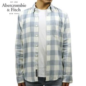 【ボーナスストア 誰でも+5% 3/28 0:00〜4/1 23:59】 アバクロ シャツ メンズ Abercrombie＆Fitch 正規品 BLEACH WASH TWILL SHIRT 125-168-2755-218｜mixon