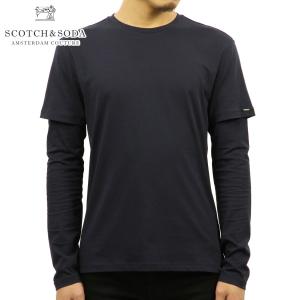 20%OFFクーポンセール 【利用期間 6/5 0:00〜6/6 23:59】 スコッチアンドソーダ ロンT メンズ 正規販売店 SCOTCH＆SODA 長 父の日 プレゼント ラッピング｜mixon